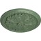 Ekena Millwork Washington Ceiling Medallion (Fits Canopies up to 2 7/8"), 17 1/8"OD x 1 1/2"P, Athenian Green CM17WAAGF - alternate 3